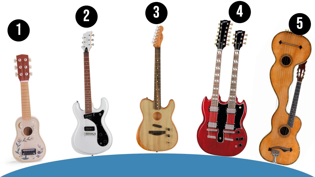 Les VRAIS Guitaristes Doivent avoir ces 5 GUITARES