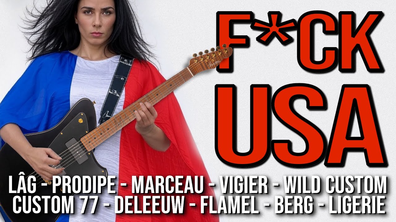 10 Marques de Guitares Françaises à Connaître