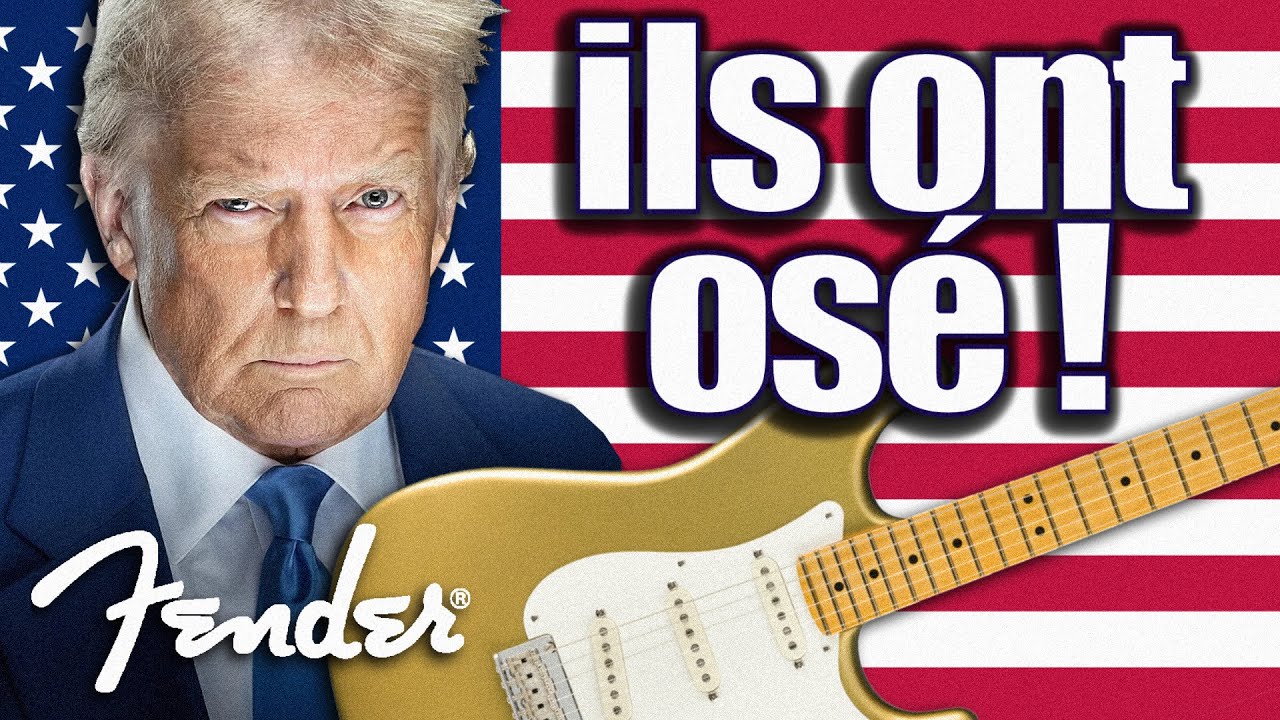Fender Donald Trump « Trumpcaster 45 » – 1954 Stratocaster [Poisson d&rsquo;avril 2025]