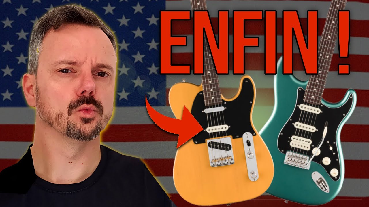 Fender revient en force et surprend avec ses guitares American Professional Classic
