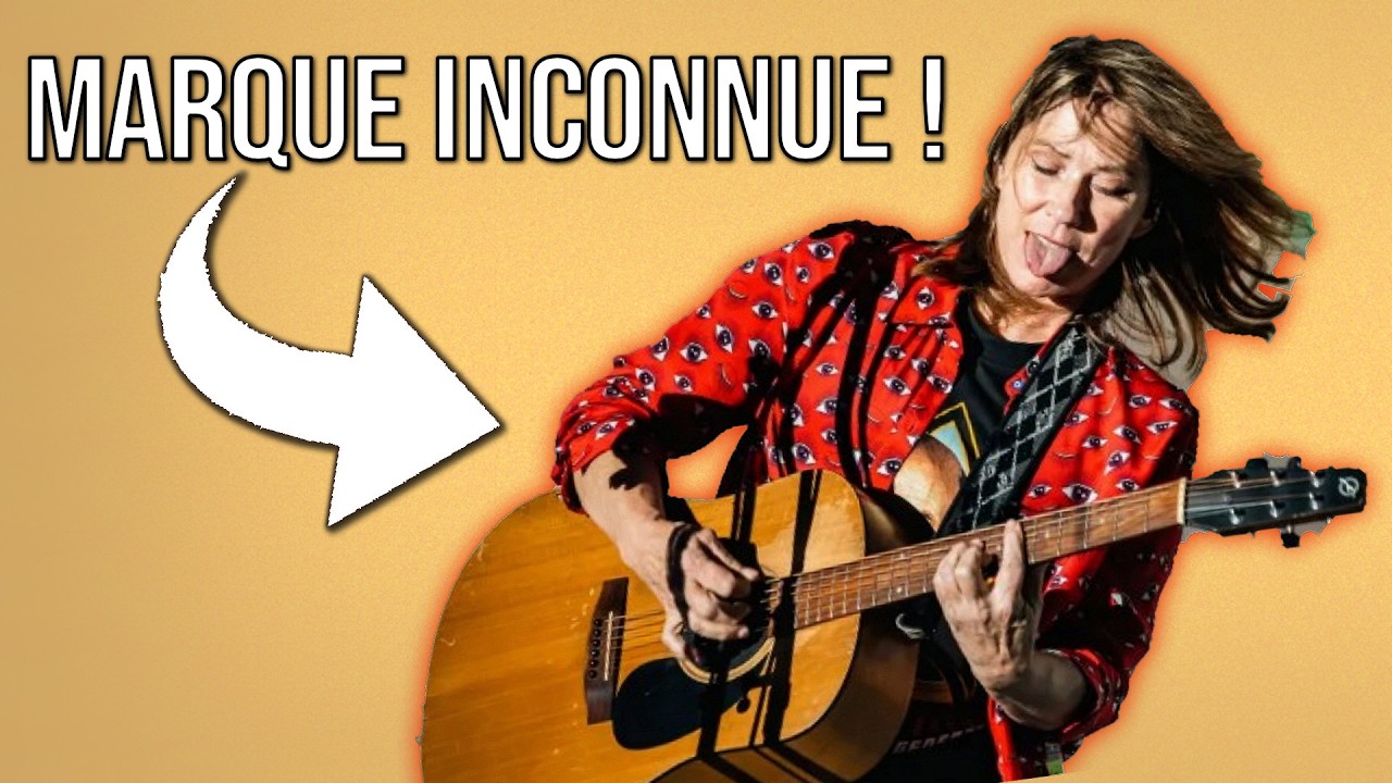 Cette marque de Guitare INCONNUE est SOUS-COTEE !