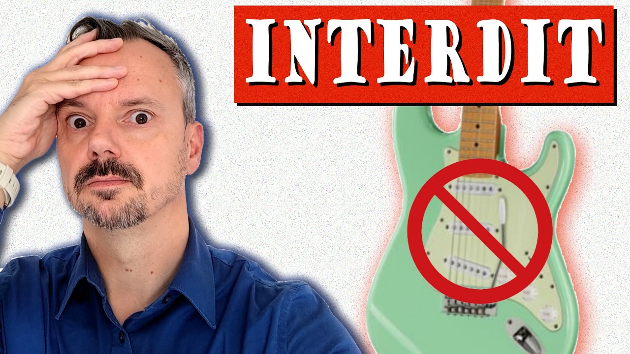 Fender vient d’INTERDIRE la Stratocaster à tout le monde (ou presque)
