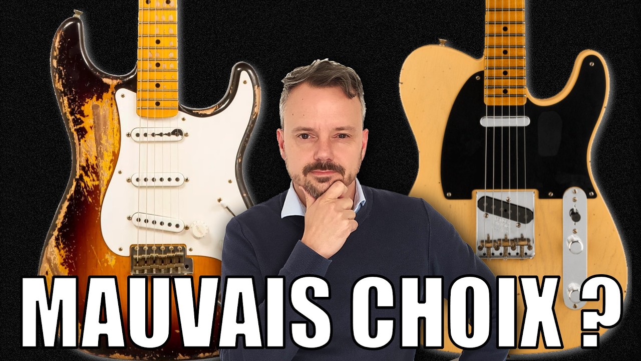 Une des deux est SURCOTÉE : Stratocaster vs Telecaster