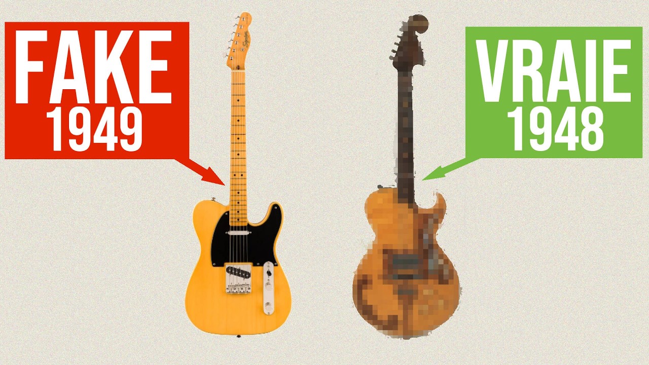 J’ai trouvé la première VRAIE Telecaster