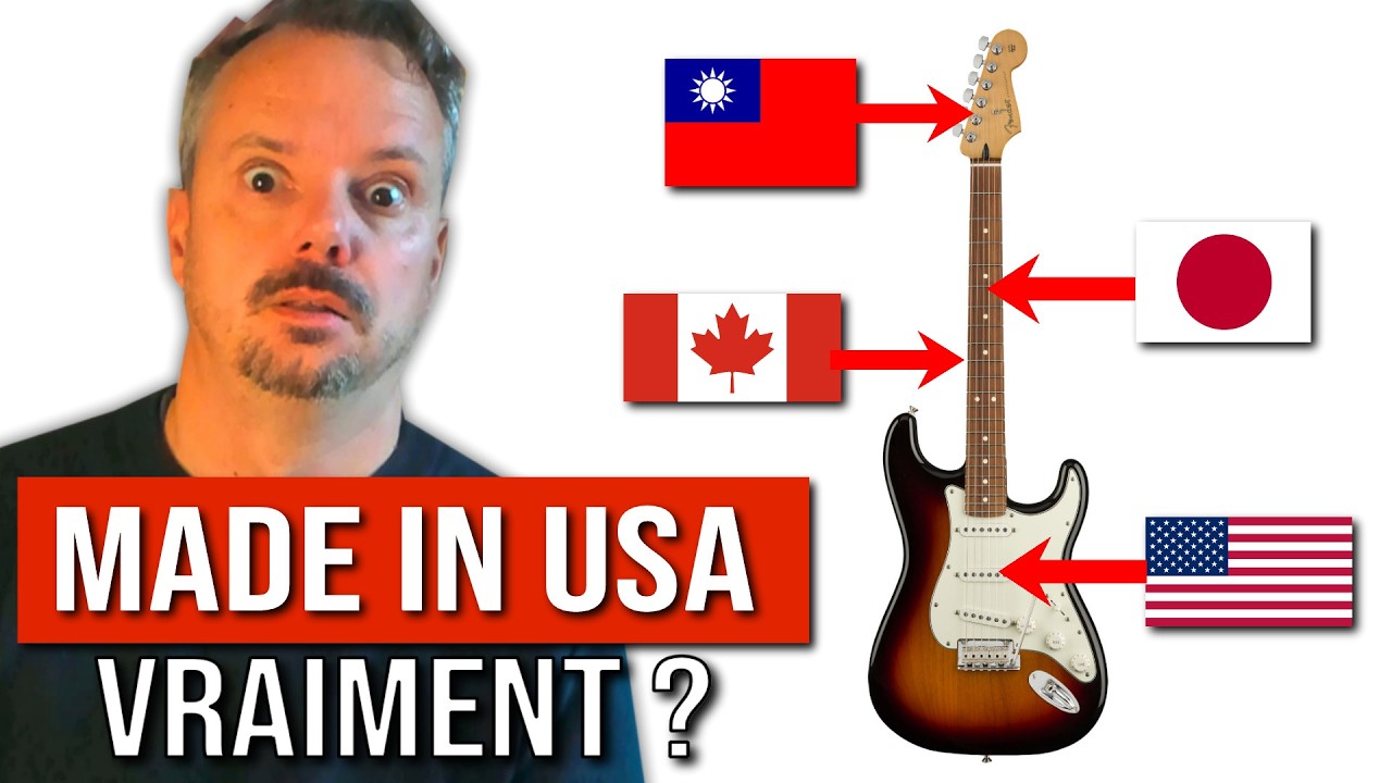 Ta Fender USA est-elle vraiment américaine ?