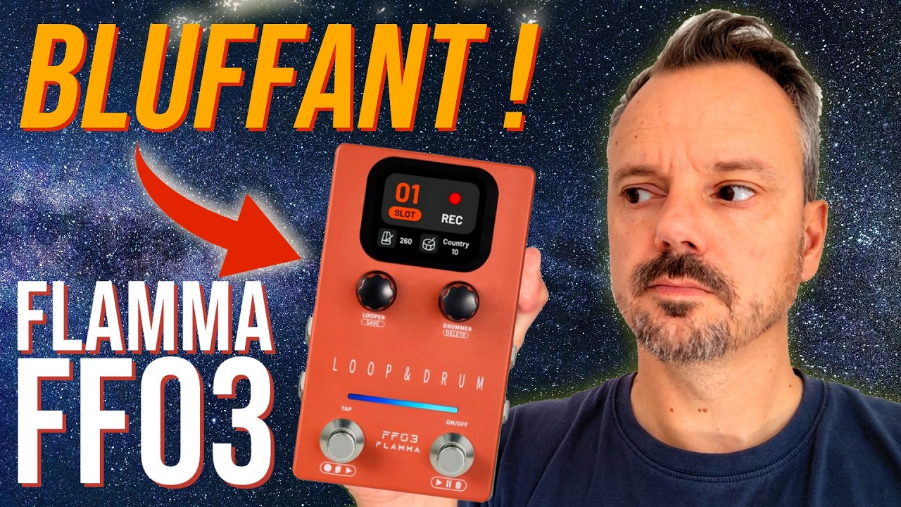 La pédale Looper + Rythmes pas chère qui m’a Bluffé – test FLAMMA FF03 Loop & Drum