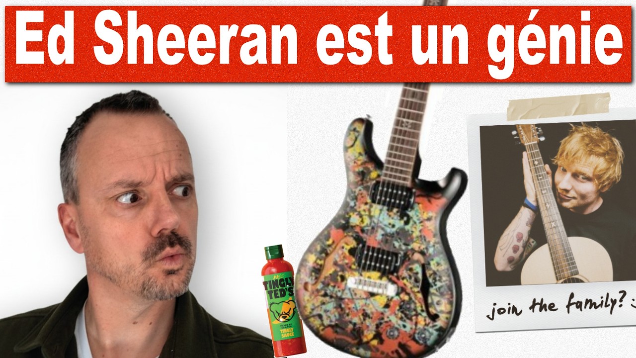 Le plan secret d&rsquo;Ed Sheeran (PRS, ampli Orange et Ketchup)
