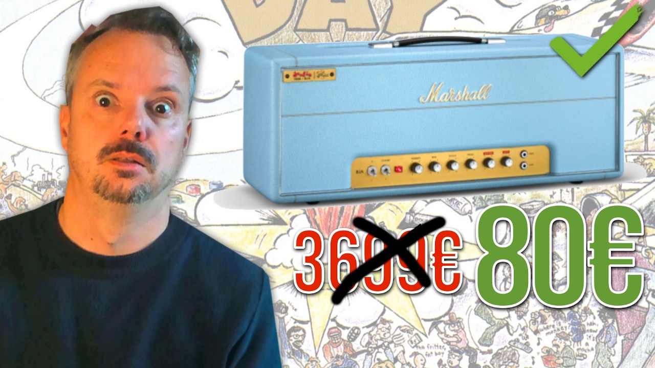 N&rsquo;achetez pas ce Marshall à 100 Watts ! (Voici l&rsquo;alternative) – MARSHALL 1959BJA