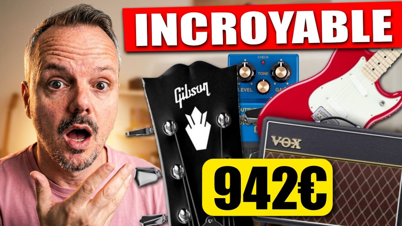 Setup / Rig COMPLET guitare électrique PRESTIGE à moins de 1000€